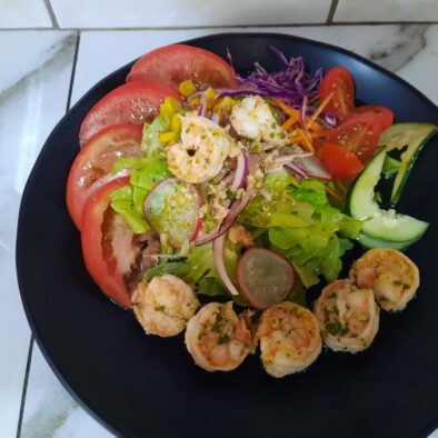 Ensalada de Camaron Sabor de la Montaña